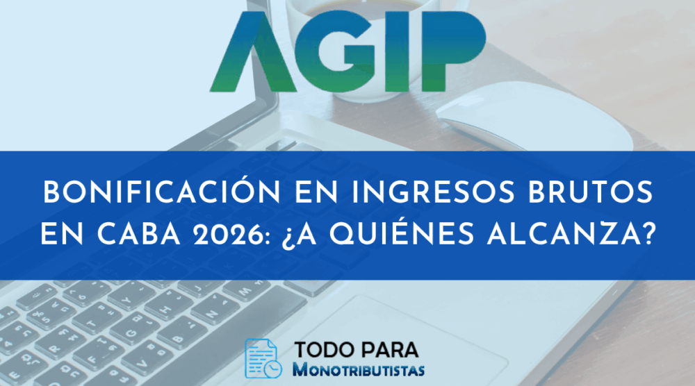 Bonificación en Ingresos brutos CABA