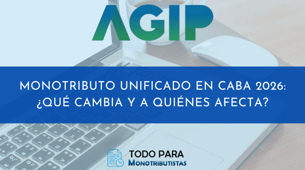 monotributo unificado CABA 2026